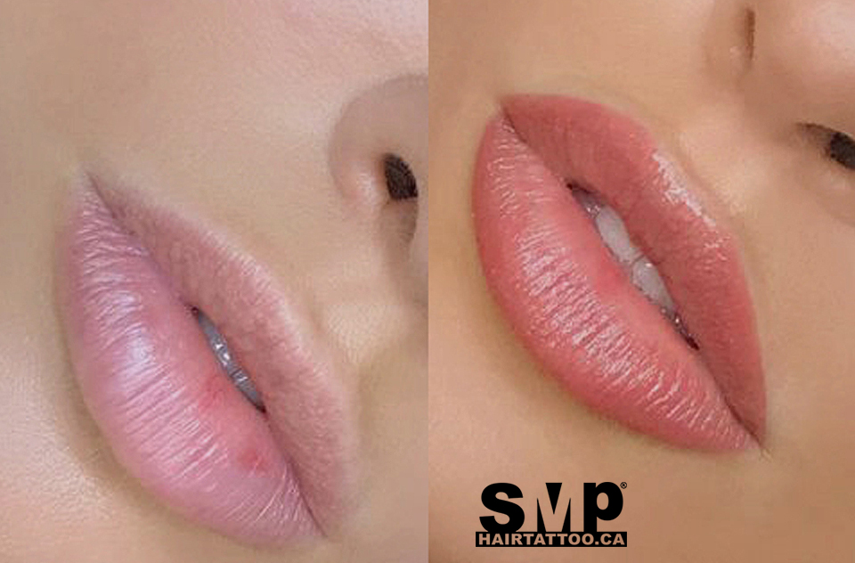 micropigmentation permanent makeup lip blushing