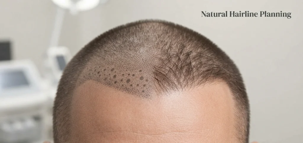 Natural Results Depend on Hairline Planning